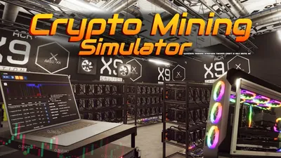 Crypto Mining Simulator - Ultimate Trading Strategy Tycoon Craft & Idle Game 3Dのパッケージ画像