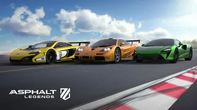 『アスファルト：Legends』 -- McLarenバンドルのパッケージ画像
