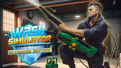 Wash Simulator - Clean Garage, House, Cars Business Tycoons - Extended Editionのパッケージ画像