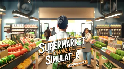 Supermarket Owner Simulator: Business – Modern Marketのパッケージ画像