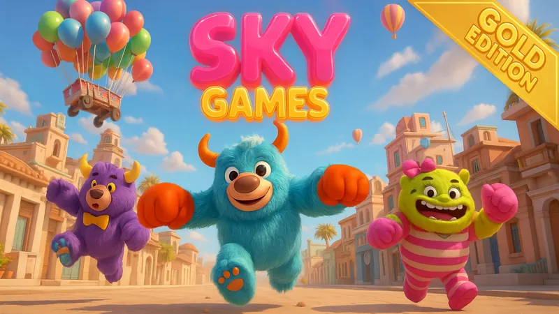 Sky Games スカイゲーム Gold Editionのパッケージ画像