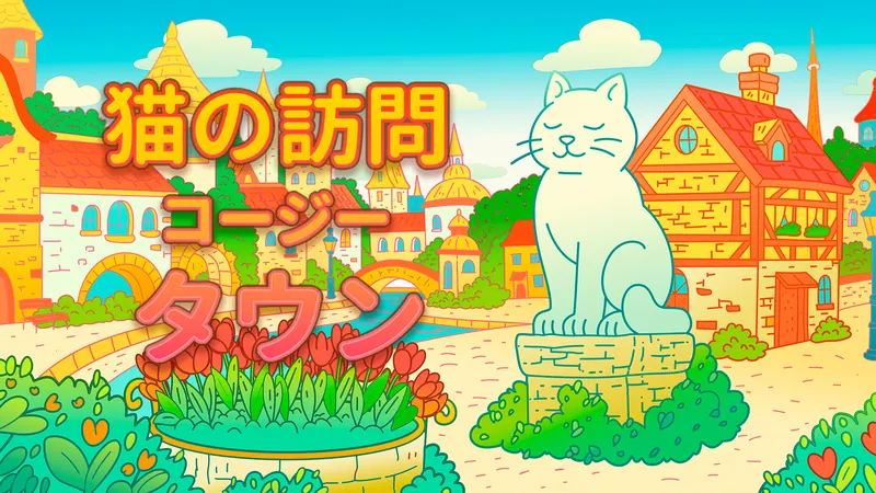 猫の訪問コージータウン : Cats Visiting Cozy Town のパッケージ画像