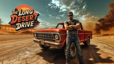 The Long Desert Driveのパッケージ画像