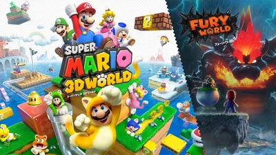 スーパーマリオ 3Dワールド + フューリーワールドのパッケージ画像