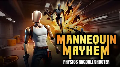 Mannequin Mayhem - Physics Ragdoll Shooterのパッケージ画像