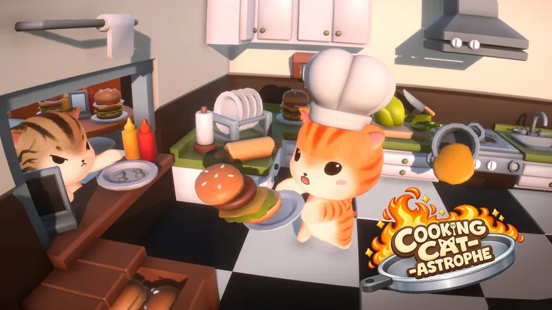 Cooking Cat-Astrophe クッキング・キャットアストロフィーのパッケージ画像