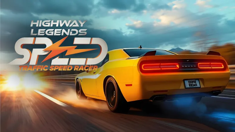 Highway Legends: Traffic Speed Racer - ハイウェイ・レジェンド: トラフィック・スピード・レーサーのパッケージ画像