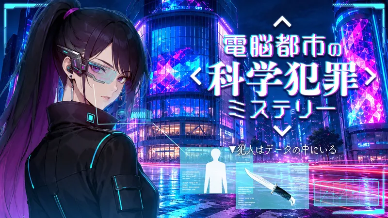 電脳都市の科学犯罪ミステリー〜犯人はデータの中にいる〜のパッケージ画像