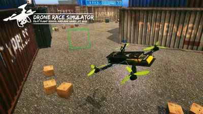 Drone Race Simulator Pilot Flight School Ariplane Games Jet 2023のパッケージ画像