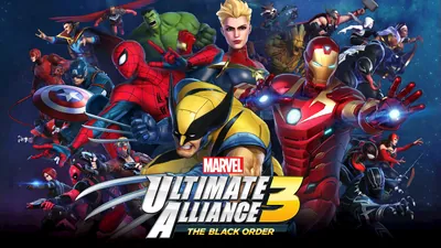Marvel Ultimate Alliance 3: The Black Orderのパッケージ画像