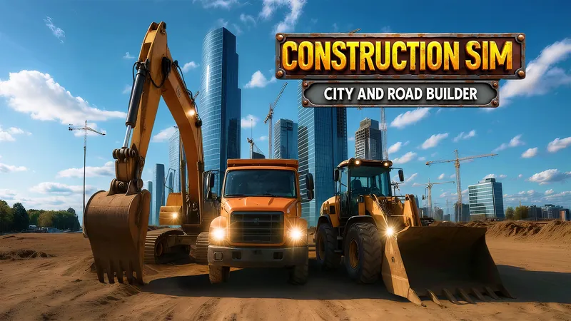 Construction Sim: City and Road Builderのパッケージ画像