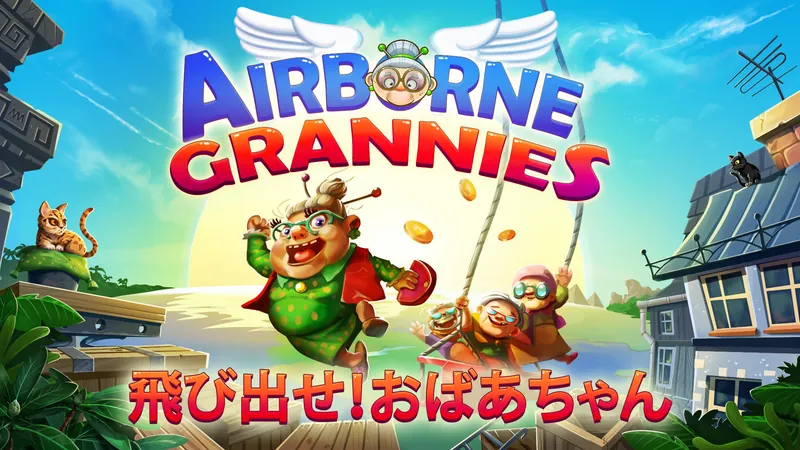 Airborne Grannies 飛び出せ！おばあちゃんのパッケージ画像