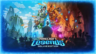 Minecraft Legends Deluxe Editionのパッケージ画像