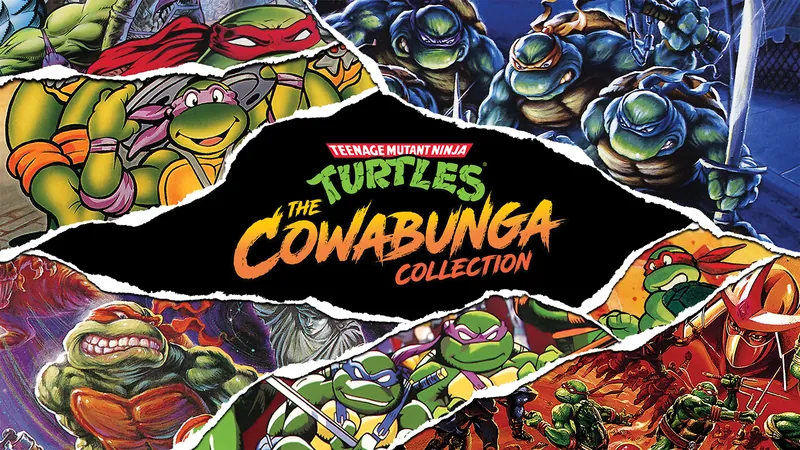Teenage Mutant Ninja Turtles: The Cowabunga Collectionのパッケージ画像