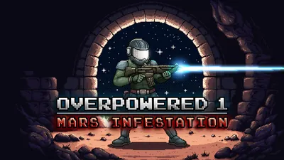 Overpowered 1 - Mars Infestationのパッケージ画像