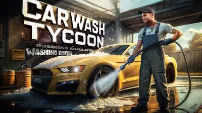Car Wash Tycoon Business Simulator: Washing Empireのパッケージ画像