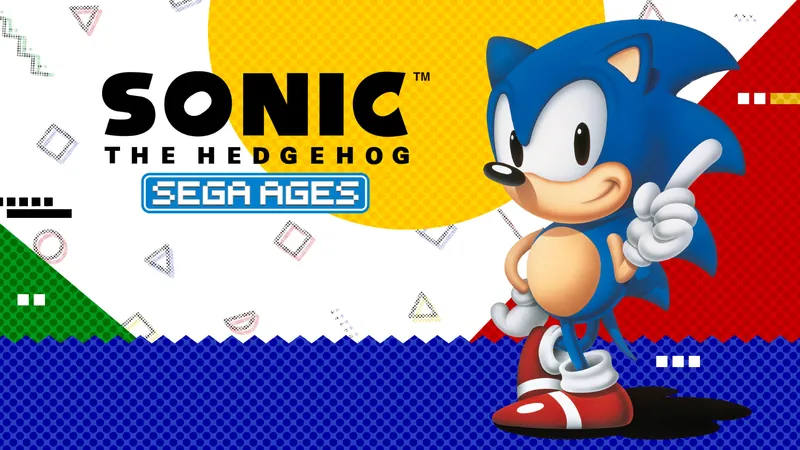 SEGA AGES ソニック・ザ・ヘッジホッグのパッケージ画像