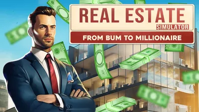 REAL ESTATE Simulator - FROM BUM TO MILLIONAIREのパッケージ画像