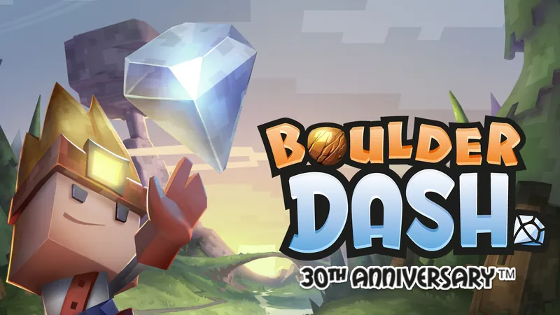 バルダーダッシュ：Boulder Dash - 30th Anniversaryのパッケージ画像