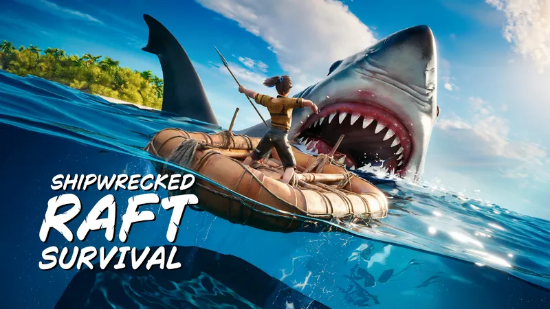 Shipwrecked Raft Survival 漂流サバイバルラフトのパッケージ画像