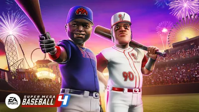 Super Mega Baseball™ 4 Standard Editionのパッケージ画像