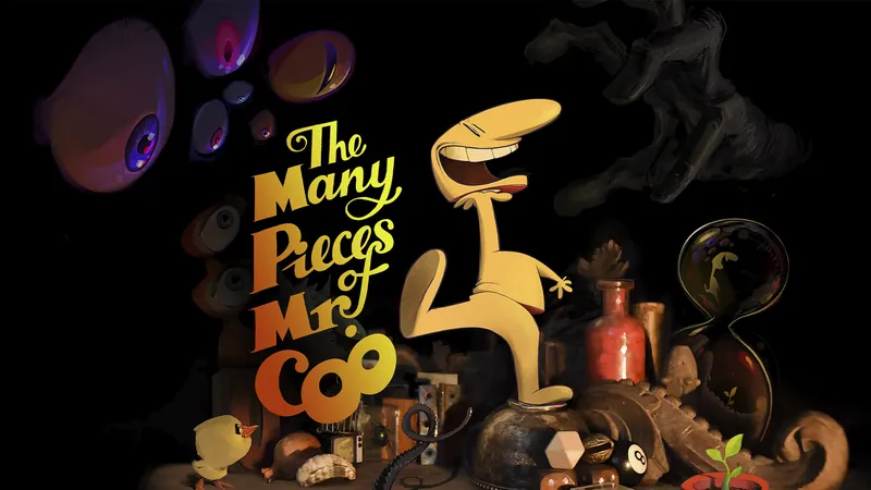 The Many Pieces of Mr. Cooのパッケージ画像
