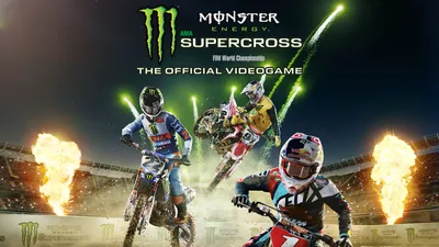 Monster Energy Supercross - The Official Videogame (モンスターエナジースーパークロス　オフィシャルビデオゲーム)のパッケージ画像