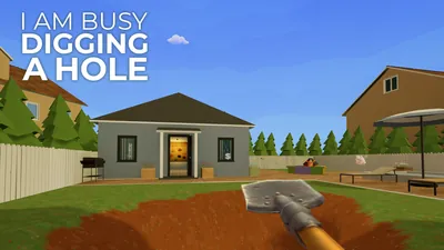 I Am Busy Digging a Holeのパッケージ画像