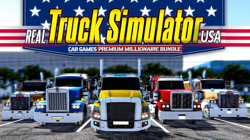 Real Truck Simulator USA Car Games: Premium Millionaire Bundleのパッケージ画像
