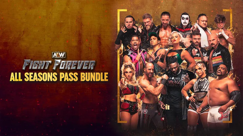 AEW: Fight Forever - All Season Pass Bundleのパッケージ画像