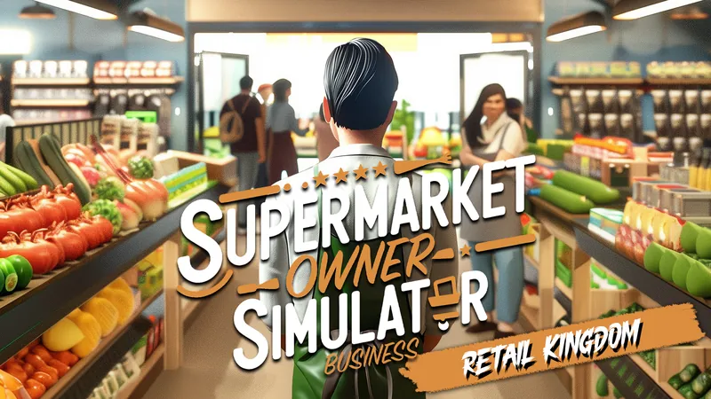 Supermarket Owner Simulator: Business – Retail Kingdomのパッケージ画像