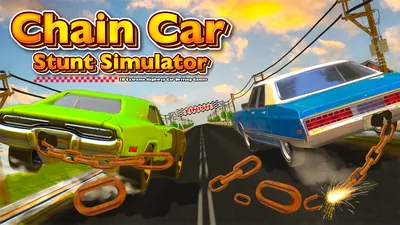 Chain Car Stunt Simulator - 3D Extreme Highway Car Driving Gamesのパッケージ画像