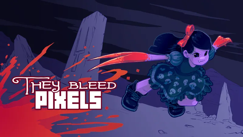 They Bleed Pixels (ゼイ・ブリード・ピクセルズ)のパッケージ画像