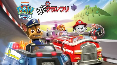 パウ・パトロール　グランプリのパッケージ画像