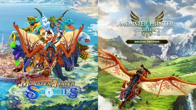 モンスターハンターストーリーズ 1+2DX ダブルパックのパッケージ画像