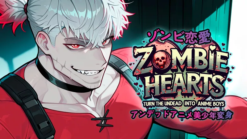 ゾンビ恋愛：アンデッドアニメ美少年変身 (Zombie Hearts: Turn the Undead into Anime Boys)のパッケージ画像