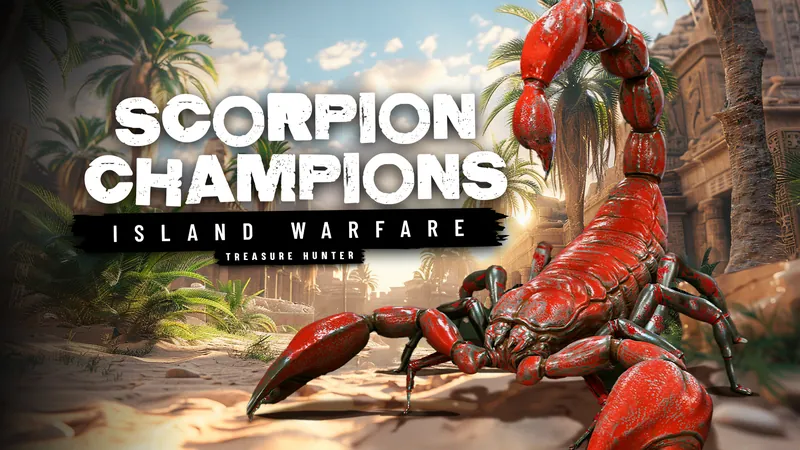 Scorpion Champions: Island Warfare – Treasure Hunterのパッケージ画像