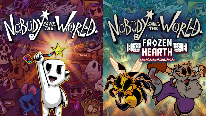 Nobody Saves the World - Frozen Hearth 同梱版のパッケージ画像