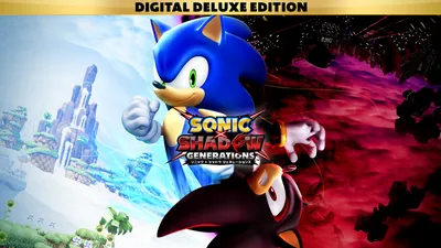ソニック × シャドウ ジェネレーションズ：デジタルデラックスエディションのパッケージ画像